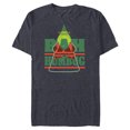 thumbnail image 1 of Disney and Pixar’s Monsters, Inc. Roz Christmas Bah Humbug - Short Sleeve Blended T-Shirt for Adults - Customized-Navy Heather, 1 of 5