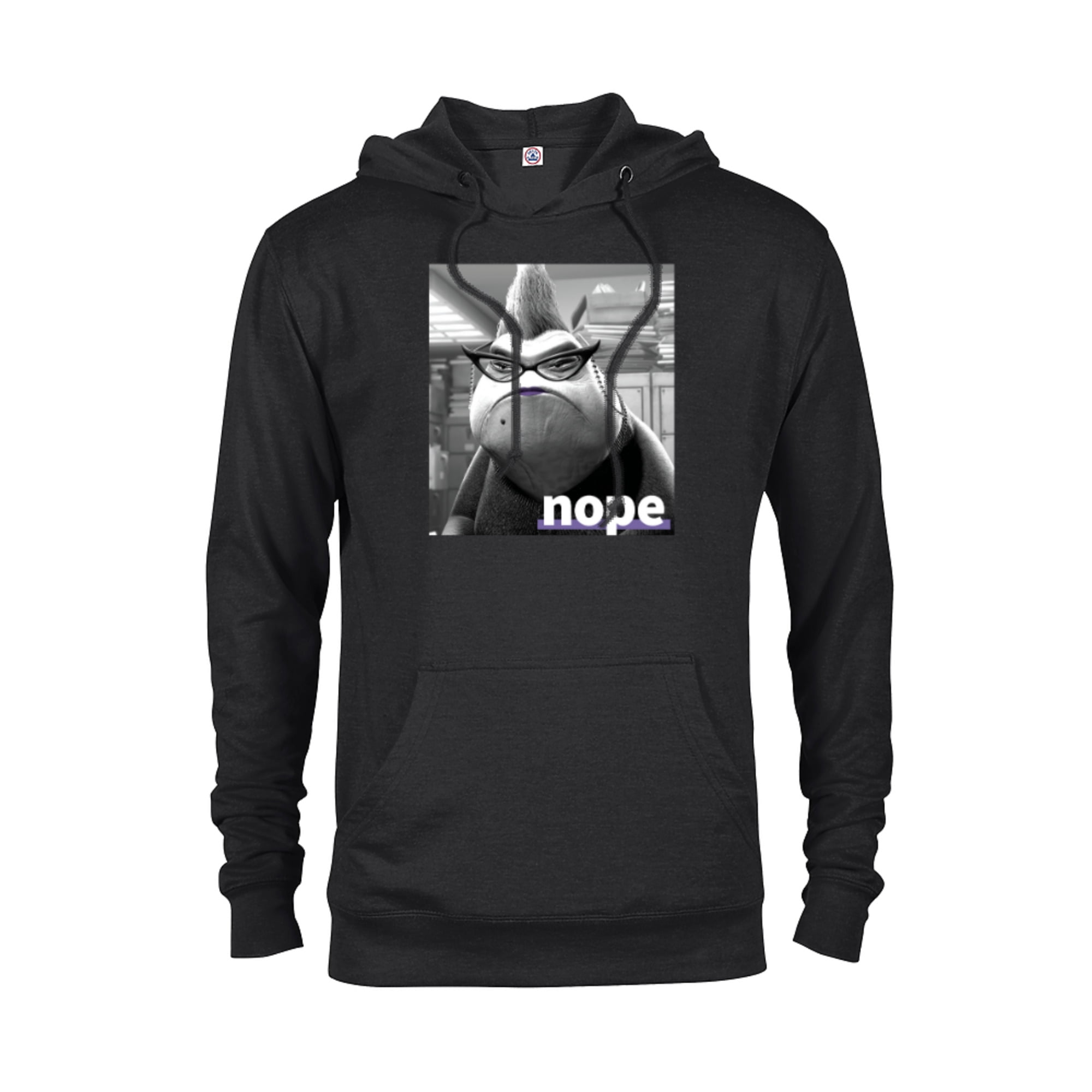 Disney and Pixar’s Monsters, Inc. Roz Nope Quote Pullover Hoodie for