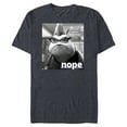 thumbnail image 1 of Disney and Pixar’s Monsters, Inc. Roz Nope Quote - Short Sleeve Blended T-Shirt for Adults - Customized-Navy Heather, 1 of 5