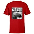 thumbnail image 1 of Disney and Pixar’s Monsters, Inc. Roz Nope Quote - Short Sleeve T-Shirt for Kids - Customized-Red, 1 of 5