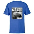 thumbnail image 1 of Disney and Pixar’s Monsters, Inc. Roz Nope Quote - Short Sleeve T-Shirt for Kids - Customized-Royal, 1 of 5