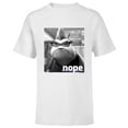 thumbnail image 1 of Disney and Pixar’s Monsters, Inc. Roz Nope Quote - Short Sleeve T-Shirt for Kids - Customized-White, 1 of 5