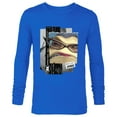 thumbnail image 1 of Disney and Pixar’s Monsters, Inc. Roz Personnel File - Long Sleeve T-Shirt for Men - Customized-Navy, 1 of 5