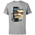 thumbnail image 1 of Disney and Pixar’s Monsters, Inc. Roz Personnel File - Short Sleeve Cotton T-Shirt for Adults - Customized-Athletic Heather, 1 of 5