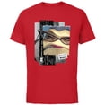 thumbnail image 1 of Disney and Pixar’s Monsters, Inc. Roz Personnel File - Short Sleeve Cotton T-Shirt for Adults - Customized-Red, 1 of 5