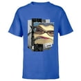 thumbnail image 1 of Disney and Pixar’s Monsters, Inc. Roz Personnel File - Short Sleeve T-Shirt for Kids - Customized-Royal, 1 of 5