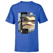 Disney and Pixar s Monsters, Inc. Roz Personnel File - Short Sleeve T-Shirt for Kids - Customized-Royal