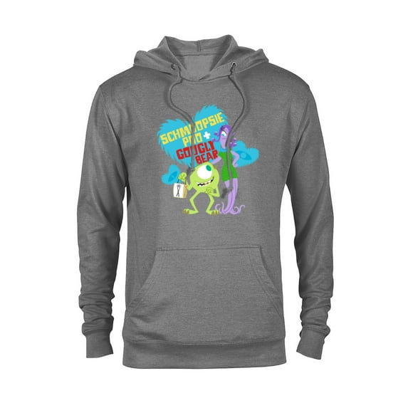 Disney and Pixar’s Monsters, Inc. Schmoopsie Poo Googly Bear - Pullover Hoodie for Adults - Customized-Graphite Heather