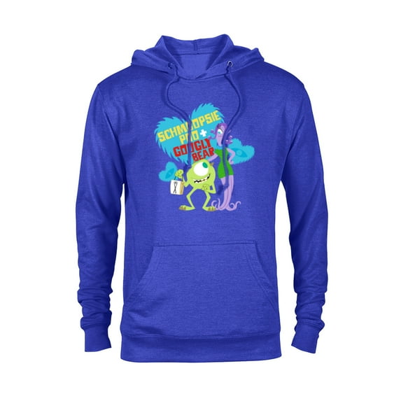 Disney and Pixar’s Monsters, Inc. Schmoopsie Poo Googly Bear - Pullover Hoodie for Adults - Customized-Royal Heather