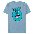 thumbnail image 1 of Disney and Pixar’s Monsters, Inc. Sulley Big Face Costume - Short Sleeve Blended T-Shirt for Adults - Customized-Ocean Blue, 1 of 5