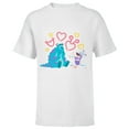 thumbnail image 1 of Disney and Pixar’s Monsters, Inc. Sulley Boo Kitty Hearts - Short Sleeve T-Shirt for Kids - Customized-White, 1 of 5