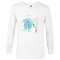 thumbnail image 1 of Disney and Pixar's Monsters, Inc. Sulley Kitty and Boo - Long Sleeve T-Shirt for Men - Customized-White, 1 of 5