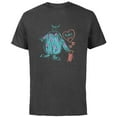thumbnail image 1 of Disney and Pixar's Monsters, Inc. Sulley Kitty and Boo - Short Sleeve Cotton T-Shirt for Adults - Customized-Charcoal, 1 of 5