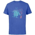 thumbnail image 1 of Disney and Pixar's Monsters, Inc. Sulley Kitty and Boo - Short Sleeve Cotton T-Shirt for Adults - Customized-Royal Heather, 1 of 5