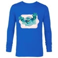 thumbnail image 1 of Disney and Pixar’s Monsters Inc Sulley Roooooar - Long Sleeve T-Shirt for Men - Customized-Navy, 1 of 5