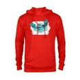 thumbnail image 1 of Disney and Pixar’s Monsters Inc Sulley Roooooar - Pullover Hoodie for Adults - Customized-Red, 1 of 5