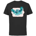 thumbnail image 1 of Disney and Pixar’s Monsters Inc Sulley Roooooar - Short Sleeve Cotton T-Shirt for Adults - Customized-Black, 1 of 5