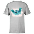thumbnail image 1 of Disney and Pixar’s Monsters Inc Sulley Roooooar - Short Sleeve T-Shirt for Kids - Customized-Athletic Heather, 1 of 5