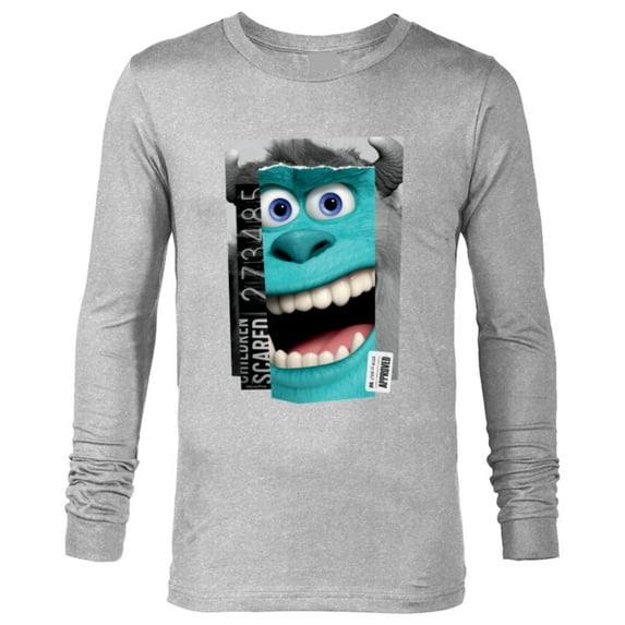Disney and Pixar’s Monsters, Inc. Sulley Top Scarer - Long Sleeve T-Shirt for Men - Customized-Athletic Heather