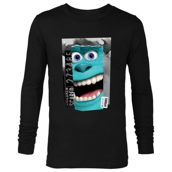 Disney and Pixar’s Monsters, Inc. Sulley Top Scarer - Long Sleeve T-Shirt for Men - Customized-Black
