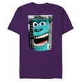 thumbnail image 1 of Disney and Pixar’s Monsters, Inc. Sulley Top Scarer - Short Sleeve Blended T-Shirt for Adults - Customized-Purple, 1 of 5