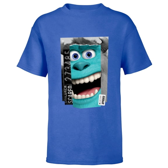 Disney and Pixar’s Monsters, Inc. Sulley Top Scarer - Short Sleeve T-Shirt for Kids - Customized-Royal