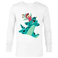 thumbnail image 1 of Disney and Pixar’s Monsters Inc Sulley and Boo Cutout - Long Sleeve T-Shirt for Men - Customized-White, 1 of 5