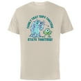 thumbnail image 1 of Disney and Pixar’s Monsters, Inc. Vacation Family Trip - Short Sleeve Cotton T-Shirt for Adults - Customized-Natural, 1 of 5