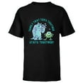 thumbnail image 1 of Disney and Pixar’s Monsters, Inc. Vacation Family Trip - Short Sleeve T-Shirt for Kids - Customized-Black, 1 of 5
