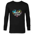 thumbnail image 1 of Disney and Pixar’s Monsters Make the Best Friends - Long Sleeve T-Shirt for Men – Customized-Black, 1 of 5