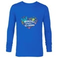 thumbnail image 1 of Disney and Pixar’s Monsters Make the Best Friends - Long Sleeve T-Shirt for Men – Customized-Royal, 1 of 5