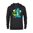 thumbnail image 1 of Disney and Pixar’s Monsters Mike and Sulley St. Patrick’s Day - Pullover Hoodie for Adults - Customized-Black, 1 of 5