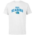 thumbnail image 1 of Disney and Pixar’s Monsters University Scarers 13 Collegiate- Short Sleeve Cotton T-Shirt for Adults - Customized-White, 1 of 5