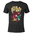 thumbnail image 1 of Disney and Pixar’s Ratatouille Remy Emile The Good Stuff - Short Sleeve Blended T-Shirt for Adults - Customized-Black, 1 of 5