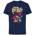 thumbnail image 1 of Disney and Pixar’s Ratatouille Remy Emile The Good Stuff - Short Sleeve Cotton T-Shirt for Adults - Customized-Navy, 1 of 5