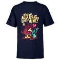thumbnail image 1 of Disney and Pixar’s Ratatouille Remy Emile The Good Stuff - Short Sleeve T-Shirt for Kids - Customized-Navy, 1 of 5