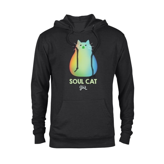 Disney and Pixar's Soul Cat T-Shirt - Pullover Hoodie for Adults - Customized-Black