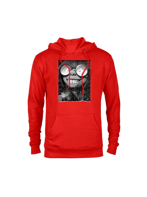 Disney and Pixar’s The Incredibles Edna Mode Fabulous Quote - Pullover Hoodie for Adults - Customized-Red