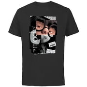 Disney and Pixar s The Incredibles Edna Mode Fashion Logo - Short Sleeve Cotton T-Shirt for Adults - Customized-Black