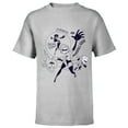 thumbnail image 1 of Disney and Pixar's The Incredibles Elastigirl Incredible Mom - Short Sleeve T-Shirt for Kids - Customized-Athletic Heather, 1 of 5