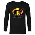 thumbnail image 1 of Disney and Pixar’s The Incredibles Elastigirl Mom Family - Long Sleeve T-Shirt for Men - Customized-Black, 1 of 5
