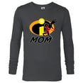 thumbnail image 1 of Disney and Pixar’s The Incredibles Elastigirl Mom Family - Long Sleeve T-Shirt for Men - Customized-Charcoal Heather, 1 of 5