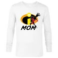thumbnail image 1 of Disney and Pixar’s The Incredibles Elastigirl Mom Family - Long Sleeve T-Shirt for Men - Customized-White, 1 of 5