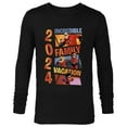 thumbnail image 1 of Disney and Pixar’s The Incredibles Family Vacation Trip 2024 - Long Sleeve T-Shirt for Men - Customized-Black, 1 of 5
