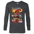 thumbnail image 1 of Disney and Pixar’s The Incredibles Family Vacation Trip - Long Sleeve T-Shirt for Men - Customized-Charcoal Heather, 1 of 5