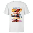 thumbnail image 1 of Disney and Pixar’s The Incredibles Family Vacation Trip - Short Sleeve T-Shirt for Kids - Customized-White, 1 of 5