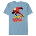 thumbnail image 1 of Disney and Pixar’s The Incredibles Incredible Dad - Short Sleeve Blended T-Shirt for Adults - Customized-Ocean Blue, 1 of 5