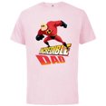 thumbnail image 1 of Disney and Pixar’s The Incredibles Incredible Dad - Short Sleeve Cotton T-Shirt for Adults - Customized-Soft Pink, 1 of 5