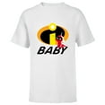 thumbnail image 1 of Disney and Pixar’s The Incredibles Jack-Jack Baby Family - Short Sleeve T-Shirt for Kids - Customized-White, 1 of 5