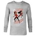 thumbnail image 1 of Disney and Pixar’s The Incredibles Like Mother Like Daughter - Long Sleeve T-Shirt for Men - Customized-Athletic Heather, 1 of 5